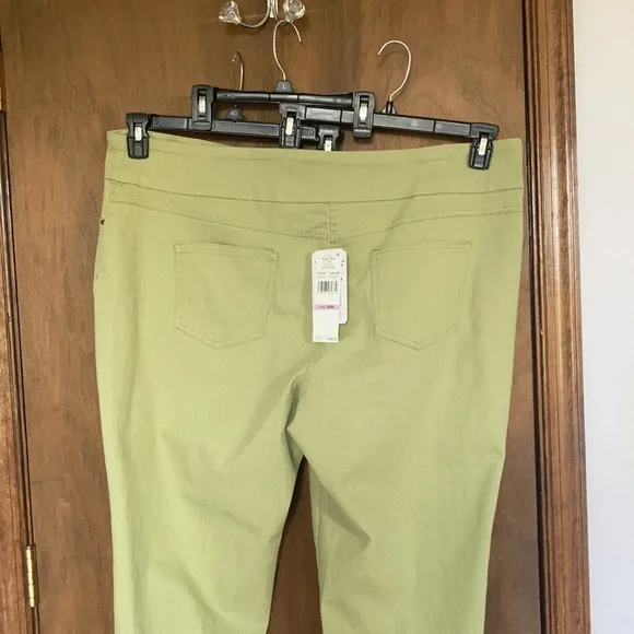 Ruby Rd pant new sage green slimming contour waistband pant 22W - Picture 8 of 17